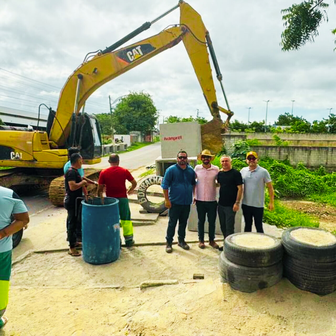 Colocação de manilhas
