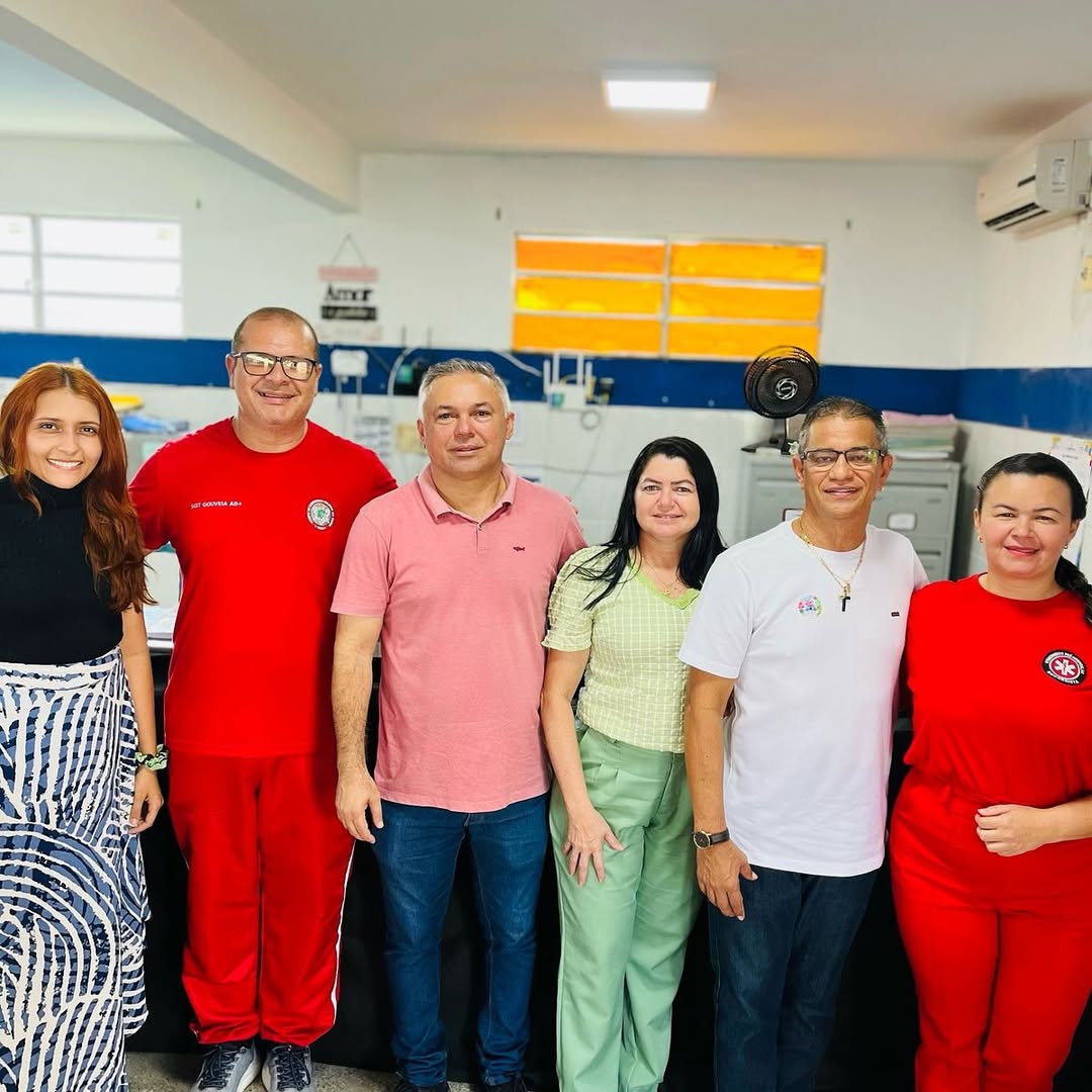 Representantes do Corpo de Bombeiro